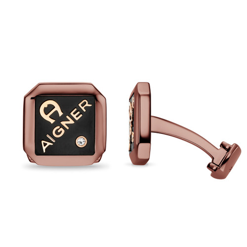 AIGNER Silver-tone Fashion Cufflink