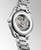 LONGINES THE LONGINES MASTER COLLECTION [L2.919.4.92.6], stainless steel wristwatch with transparent case back showing intricate mechanical movement.
