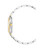 AIGNER Aigner Watch [AGW.238010], Two-tone men's wristwatch with stainless steel and gold accents, round case with textured crown, and segmented stainless steel bracelet.