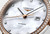 LONGINES THE LONGINES ELEGANT COLLECTION [L4.310.5.88.7], luxury women's watch with a white mother-of-pearl dial, diamond-studded bezel, and gold accents.