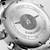 Longines Spirit [L3.820.4.93.6], close-up of the watch's stainless steel case back showcasing the engraved logo and markings.