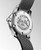 Longines HydroConquest watch, stainless steel case back with engraved logo and technical details.
