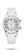 LONGINES LEGEND DIVER [L3.374.4.80.0], watch with white dial, silver case, and white strap showing date and automatic movement.