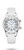 LONGINES LEGEND DIVER [L3.374.4.80.0], watch with white dial, silver case, and white strap showing date and automatic movement.