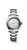 Longines HydroConquest watch, silver stainless steel bracelet and case with white dial and diamond hour markers.