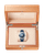 OMEGA Seamaster Aqua Terra 150M co-axial Master Chronometer GMT Worldtimer 43 mm watch, displayed inside a luxurious wooden watch box with a cream interior.