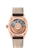 OMEGA Constellation Globemaster co-axial Master Chronometer 39 mm, view of the watch's back showing the intricate mechanical movement and royal rose gold case with engraved details.