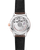OMEGA De VillePrestige co-axial Master Chronometer 34 mm, view of the watch's transparent case back showing the intricate mechanical movement with Omega and Co-Axial markings.