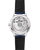 OMEGA De VillePrestige co-axial Master Chronometer 34 mm watch, showcasing its transparent case back revealing the intricate movement with visible gears and mechanisms.