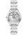 OMEGA De VillePrestige co-axial Master Chronometer 34 mm watch, showcasing its stainless steel case back with visible intricate movement and engravings.