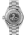 OMEGA Seamaster Planet Ocean 6000M co-axial Master Chronometer 45.5 mm, stainless steel back of the watch featuring engraved oceanic creature and certification details.