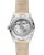 OMEGA Seamaster Aqua Terra 150M co-axial Master Chronometer Small Seconds 38 mm watch, view of the transparent case back showcasing the mechanical movement and intricate details.