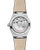 OMEGA Constellation co-axial Master Chronometer Small Seconds 34 mm watch, showcasing its transparent case back revealing the intricate mechanical movement with visible gears and engravings.
