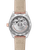 Omega Seamaster Aqua Terra 150M co-axial Master Chronometer 34mm watch, showing the transparent case back with the visible movement and branding.