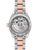 Omega Seamaster Aqua Terra 150M co-axial Master Chronometer 34 mm watch, showcasing its transparent case back revealing the intricate movement mechanisms.