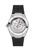 Omega Constellation Co-Axial Master Chronometer 41mm watch, displaying the transparent case back revealing the intricate mechanical movement with red accents and engraved details.