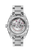 OMEGA Seamaster Aqua Terra 150M co-axial Master Chronometer 41 mm watch, stainless steel case and bracelet with visible intricate automatic movement through exhibition case back.