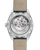 Omega Seamaster Aqua Terra 150M co-axial Master Chronometer 41mm watch, showcasing the intricate skeletonized movement view through the case back with visible gears, screws, and rotor in silver and purple accents.