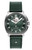AIGNER Aigner Watch [AGW.279002], luxury men's wristwatch with green dial, open-heart design, and green leather strap.