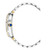 AIGNER Aigner Watch [AGW.262003], a luxury wristwatch featuring a sleek silver and gold band with a blue accent on the crown.