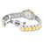AIGNER Aigner Watch [AGW.248003], stylish two-tone stainless steel and gold watch with a metal link bracelet and a clasp closure.