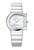AIGNER Aigner Watch, Elegant silver watch with a mother-of-pearl dial and diamond accents, Swiss made luxury timepiece AGW.232001.