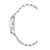 AIGNER Aigner Watch [AGW.231001], Side view of the silver and rose gold tone watch showing the bracelet and case design.