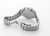 ROAMER WATCH [987837 41 80 20], a silver stainless steel wristwatch with a metal link bracelet and a round case, featuring a deployment clasp and three pushers on the side.