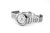 ROAMER WATCH [987837 41 20 20], Silver Iced-Out Chronograph Wristwatch with Date Display and Stainless Steel Band.