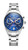 Roamer Watch, stainless steel chronograph watch with a blue dial and silver bracelet, featuring multiple subdials, date window at 6 o'clock, and tachymeter scale around the outer edge.