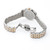 Roamer Watch, stainless steel and gold-tone bracelet with a silver dial, Swiss-made luxury wristwatch.