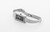 ROAMER WATCH [866845 41 55 20], a silver rectangular digital wristwatch with a metal band and black face featuring the brand logo and diamond detail.