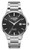 Roamer Watch, stainless steel men's wristwatch with black dial, date display, and sapphire crystal.