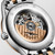 LONGINES Elegance Flagship Heritage [L4.984.3.77.7], close-up view of the watch's transparent case back showcasing the intricate mechanical movement and craftsmanship.