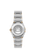 OMEGA Constellation 28mm watch, silver and gold-tone stainless steel bracelet with a night sky and telescope design on the dial.