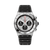 BREITLING Chronomat B01 42 [AB0134101G1S2], luxury stainless steel chronograph watch with black rubber strap, white dial, and multiple subdials for precise timekeeping.