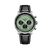BREITLING Navitimer B01 Chronograph 43 [AB0138241L1P1], wristwatch with a light green dial, chronograph functions, and a black leather strap.