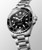 LONGINES Longines HydroConquest [L3.788.4.56.6], a stainless steel diving watch with black dial, date display, and unidirectional rotating bezel.