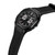CERRUTI 1881 WATCH [CIWGQ0073504], stylish black wristwatch with a square face, chronograph features, and a black rubber strap.