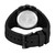 CERRUTI 1881 WATCH [CIWGQ0085204], black wristwatch with stainless steel back, waterproof up to 100 meters, features a rubber strap and chronograph pushers.