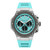 CERRUTI 1881 WATCH [CIWGQ0085703], blue dial chronograph watch with stainless steel case and light blue silicone strap.