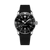 BREITLING Superocean Heritage B31 Automatic 42 watch, black dial with silver hands, date display, and black textured strap.