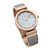 CHARRIOL FOREVER WATCH 32mm, rose gold wristwatch with starfish design on a light blue dial and a silver mesh strap.