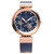 CHARRIOL Charriol Forever Turtle Watch 32 mm, stylish wristwatch with a navy blue dial featuring turtle and swirl designs, rose gold case, and matching strap with navy blue accents.