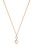 AIGNER Rose Gold-tone Fashion Necklace