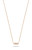 AIGNER Rose Gold-tone Fashion Necklace