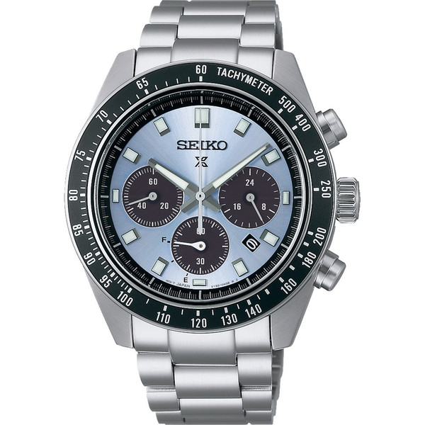  SEIKO PROSPEX SPEEDTIMER Solar Chronograph WATCH MODEL SSC935P 