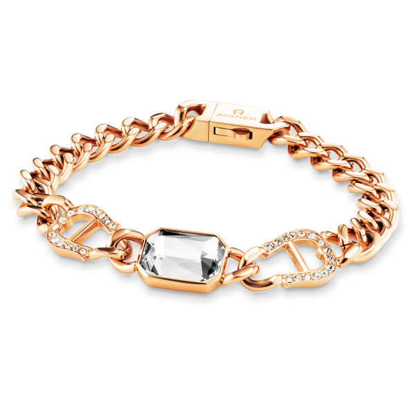 AIGNER Rose Gold-tone Fashion Bracelet