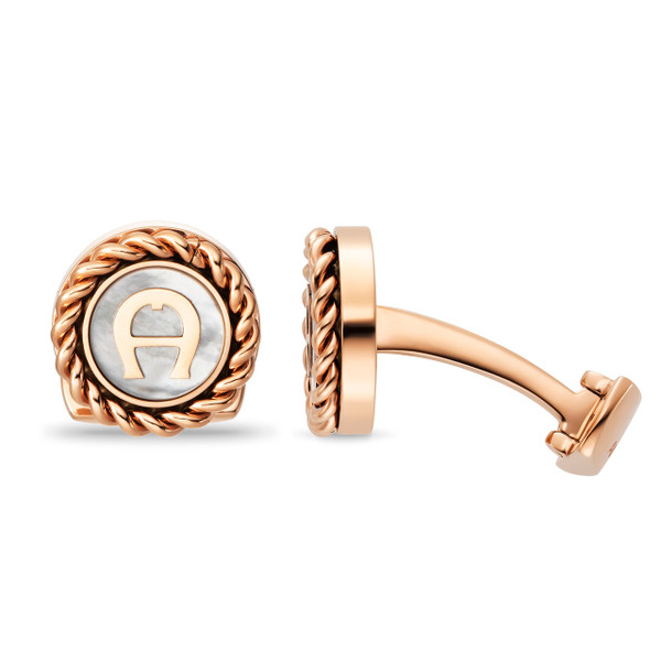 AIGNER Rose Gold-tone Fashion Cufflink