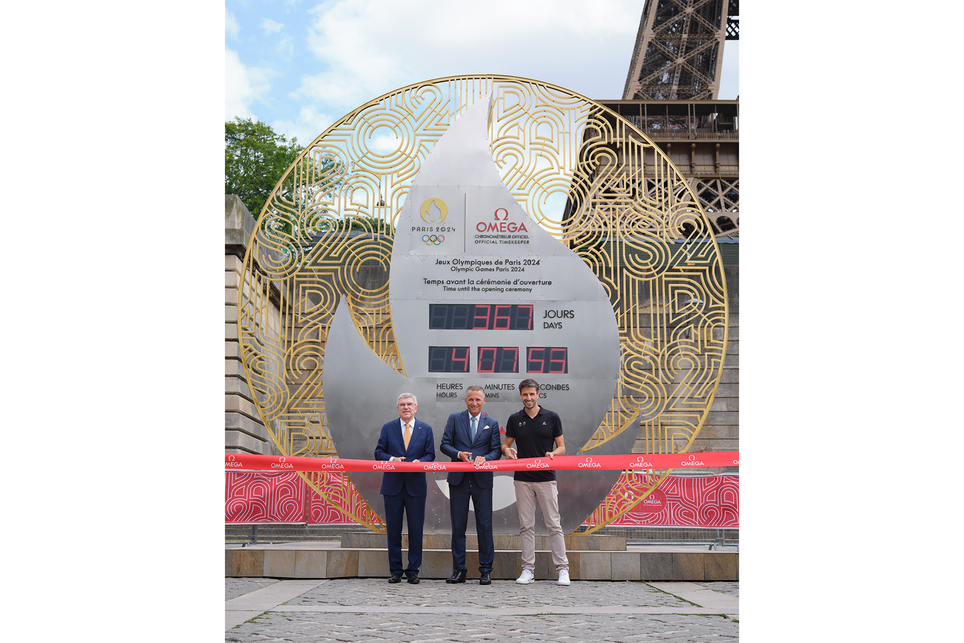 OMEGA Officially Begins The Countdown to The Olympic Games Paris 2024 OMEGA Officially Begins The Countdown to The Olympic Games Paris 2024